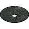 Ekena Millwork Rose and Ribbon Medallion (Canopies up to 4"), 23 5/8"OD x 4"ID x 1 1/2"P, Painted Turtle Crackle CM23ROPTC - alternate 2